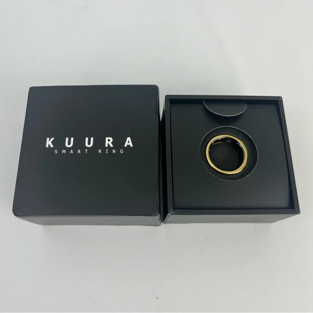 Kuura gold Smart Ring size 8